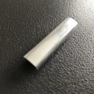 Chromkeder-Clips, Chrom-Muffe bzw. Verbinder für Golf 1 – Jetta 1 – Golf 1 Cabrio – Caddy 1
