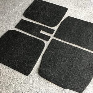 Dämmmatten, Dämmung für Innenraum-Teppich, für Golf 1 – Jetta – Golf 1 Cabrio – Caddy