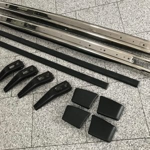Golf 1 Chromstoßstangen EDELSTAHL spiegelpoliert KOMPLETT-SET-2