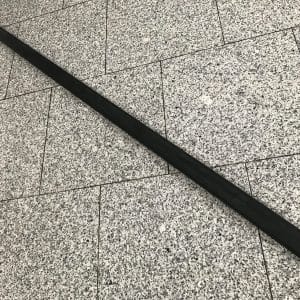Golf 1 Stoßstangengummi in Originalqualität, hinten, Prallschutz Prallleiste Gummileiste Stoßleiste