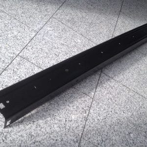 Golf 1 GTI Metall-Stoßstange, schwarz grundiert, für hinten